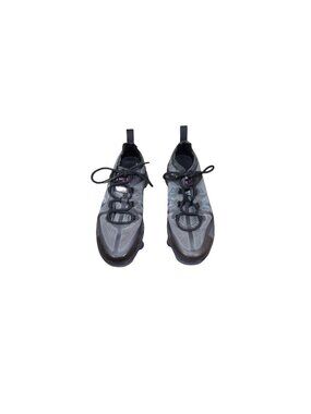 Nike Air Vapormax Flyknit 3 Black Gray Blue Boys Athletic Running Shoes Size 4.5